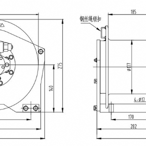 ST-10系列液压绞车（短款）